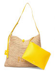 Polo Ralph Lauren - Polo Play Raffia Messenger Bag - V&auml;ikesed &uuml;le&otilde;lakotid - ONE SIZE