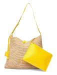 Polo Ralph Lauren - Polo Play Raffia Messenger Bag - V&auml;ikesed &uuml;le&otilde;lakotid - ONE SIZE