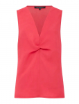 French Connection - Mila Georgette Front Twist Top - Varrukateta - L