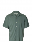 Selected - Slhrlxair Mix Ss Shirt - Vabaaja s&auml;rgid - XL