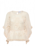 Dante6 - Dante6-Olynda Embroidered Mesh Cape-Top - L&uuml;hikeste varrukatega - S/M