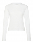 Weekday - Slim Long-Sleeved Cotton Top - Pikkade varrukatega - XL