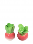 DOIY - Salt Og Peber S&aelig;t - Radish - Soola- ja pipraveskid - H9.8CM