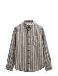 Anerkjendt - Akleif Stripe2 Ls Shirt - Vabaaja s&auml;rgid - XL