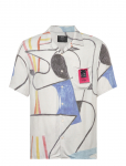 NEUW - Brooks Art Shirt 2White Art - L&uuml;hikeste varrukatega s&auml;rgid - S