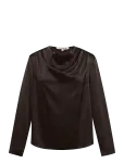 A-View - Sinda Drape Blouse - Pikkade varrukatega - 38