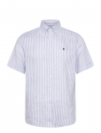 Morris - Douglas Linen Shirt Ss-Classic Fit - L&uuml;hikeste varrukatega s&auml;rgid - XL