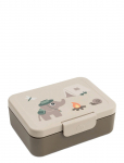Done By Deer - Lunch Box W/Divider Tiny Trails Sand - P&auml;ikeseprillid - 17.5X 13X H 6.5CM