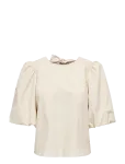 JDY - Jdymonila 2/4 Tencel Bow Top Wvn - L&uuml;hikeste varrukatega - S