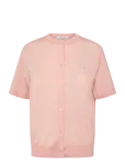 Maison Kitsune - Baby Fox Patch Regular Short Sleeves Cardigan - Kardiganid - L