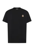 Maison Kitsune - Speedy Fox Patch Comfort Tee-Shirt - L&uuml;hikeste varrukatega - M
