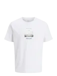 Jack & Jones - Jorfrederiksberg Photo Tee Ss Cn Fst - L&uuml;hikeste varrukatega - M