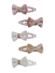 Mimi & Lula - 5 Clic Clacs - Mini Velvet Tinkerbell - Scrunchies & Hair Ties - ONE SIZE