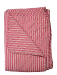 Au Maison - Quilt Ethnic, Multi Stripe-Pink, 140X180 Cm - Tekid ja pleedid - 140X180CM