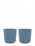 Filibabba - Silikone Kop 2-Pak - Powder Blue - Cups - ONE SIZE