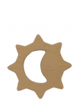 Fabelab - Natural Rubber Teether - Sun - Ochre - Hammaste tuleku m&auml;nguasjad - 9.7X1.3X9.7CM