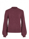 Vila - Viril Turtle-Nk Balloon L/S Top - Noos - K&otilde;rge kaelusega - S