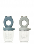 Liewood - Miranda Bear Shape Food Feeder 2-Pack - Toidukotid - ONE SIZE