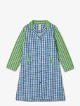 Juna - B&aelig;k&B&oslash;lge Beate Coat M/L Bl&aring;/Gr&oslash;n - Kerged mantlid - M/L