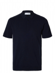 Selected - Slmberg Ss Knit Polo Noos - L&uuml;hikeste varrukatega kootud polos&auml;rgid - XXL