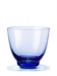 Holmegaard - Flow Vandglas 35 Cl M&oslash;rk Bl&aring; - Joogiklaasid - 35 CL
