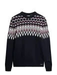 Superdry - Fairisle Knit Crew Jumper - &Uuml;mara kaelusega - XL