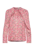 Malina - Evie Pleated Neckline Blouse - Pikkade varrukatega - S