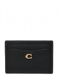 Coach - Polished Pebble Leather Essential Card Case - Kaarditaskud - ONE SIZE