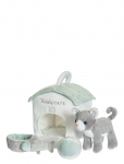 Teddykompaniet - Teddy Cats, Playset - Pehmed loomad - 19X21X23CM