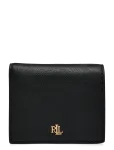Lauren Ralph Lauren - Crosshatch Leather-Cmpct Wallet-Wlt - Card Holders & Wallets - ONE SIZE