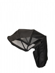 Elodie Details - Mondo Summer Canopy - Black - P&auml;ikese- ja vihmakatted - ONE SIZE