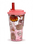 Puckator - Shatterproof Double Walled Cup & Straw - S&ouml;&ouml;giaeg - ONE SIZE