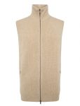 Davida Cashmere - Man Zip Pockets Vest - Kootud vestid - L
