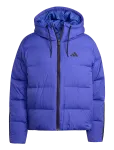 Adidas Sportswear - W Ess 3S P D Ho - Spordi polsterdatud jakid - S