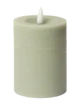 C'est Bon - Rustic Finish Led Pillar Candle - LED-k&uuml;&uuml;nlad - H10CM