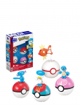 Mega - Pok&eacute;mon Water-Type Trainer Team Building Toy Kits With 2 Action Figures (79 Pieces) For Kids - Tegelaskujud - ONE SIZE