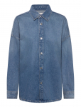 Calvin Klein Jeans - Relaxed Linen Denim Shirt Dayton - Pikkade varrukatega - XS