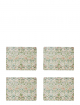 Morris & Co - Strawberry Thief Large Placemats - Set Of 4 - Lauamatid - 30.5X23CM