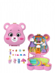Polly Pocket - X Care Bears Dolls & Playset With Toy Car And Themed Accessories, Compact Travel Toy - M&auml;ngukomplektid - ONE SIZE