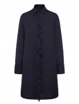GANT - Crepe Viscose Ruffle Shirt Dress - P&otilde;lveni ja midi - 34