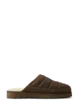Polo Ralph Lauren - Reade Suede-Trim Quilted Scuff Slipper - Sussid ja pl&auml;tud - 44