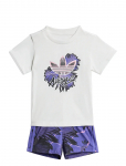 Adidas Originals - Sho Tee Set Aop - Komplektid l&uuml;hikeste varrukatega T-s&auml;rgiga - 80