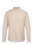 Lindbergh - Yarn Dyed Oxford Superflex Shirt L/S - Oxfordi s&auml;rgid - XXL