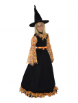 Joker - Costume Pumpkin Witch 110-116 - Tegelaskujude kost&uuml;&uuml;mid - 110/116
