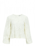 Object - Objlucie L/S Re O-Neck Top Noos - Pikkade varrukatega - 44