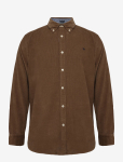 Superdry - Classic Needle Cord Shirt - Velvets&auml;rgid - XXXL