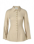 Malina - Joan Tailored Fitted Button Shirt - Pikkade varrukatega - 44