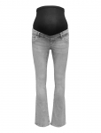 Only Maternity - Olmblush Mid Waist Flared Dnm Box Noos - Laieneva s&auml;&auml;rega - XS x 32