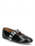 Bianco - Bialuna Studded Ballet Flat Faux Leather - Baleriinad - 39