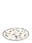 Serax - Serax Marni Midnight Flowers Serving Plate L D35Cm Anemone Milk - Serveerimisvaagnad - &Oslash; 35 CM